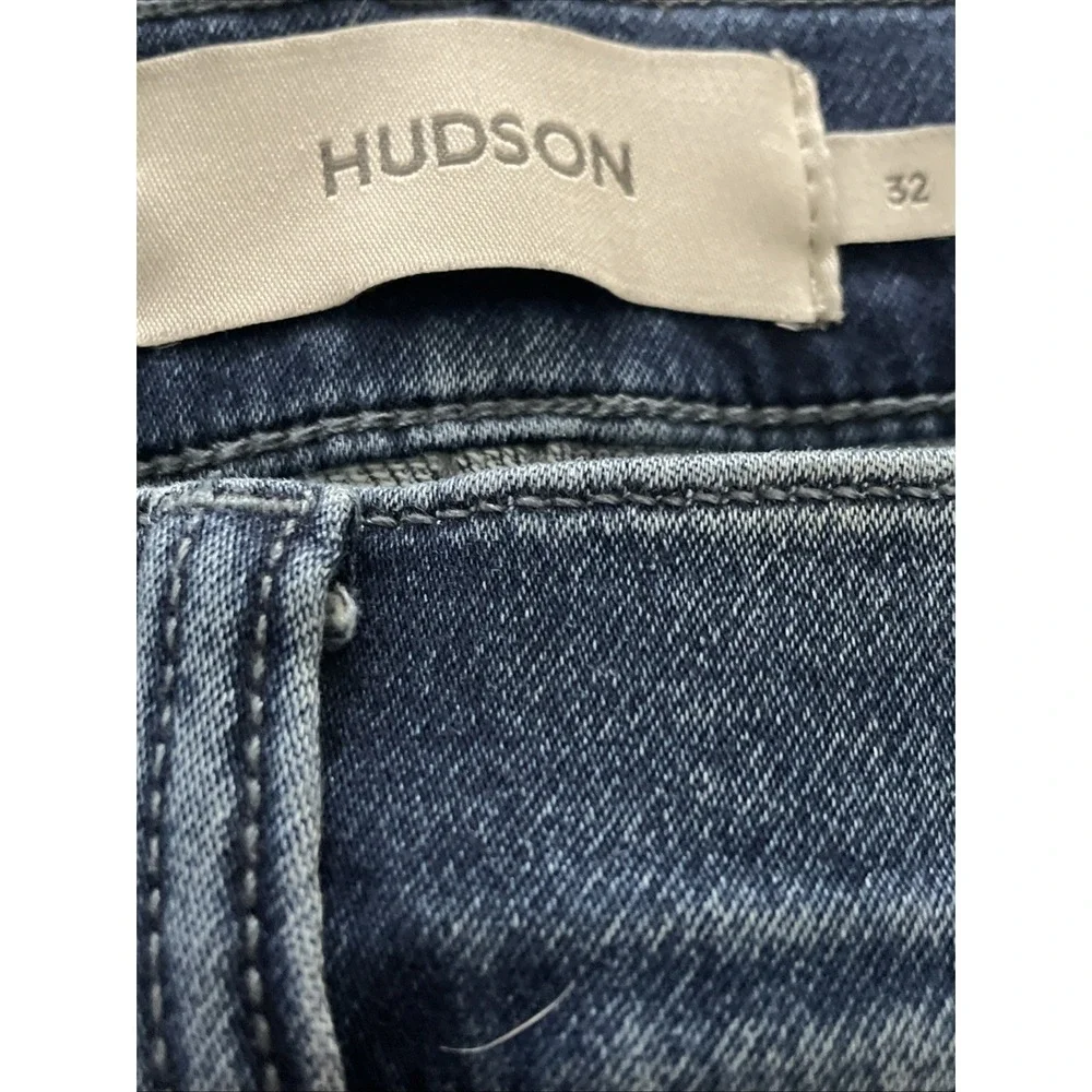 Hudson Axl Straight Skinny Fit Jeans‎ in Riviera 32x31 Stretch